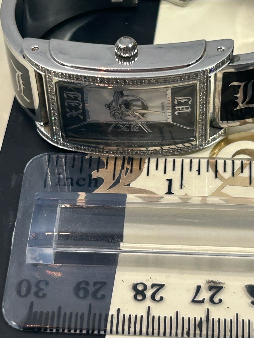 L.A.M.B. Designer Bangle Watch❤️🔥 - Picture 3 of 16